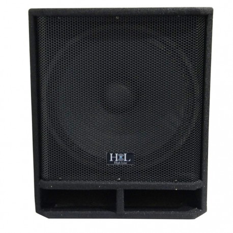 SPA-S18M Subwoofer de Madera 1-18" Activo HIGH LINE-CasadelMusico-Audio y Video