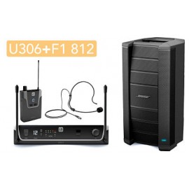 Sistema inalambrico LD Systems U306 diadema y bodypack + Bafle Bose 812 flexible array loudspeaker-CasadelMusico-Audio y Video