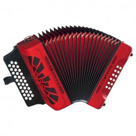 Acordeon Hohner Rey del Vallenato Rojo-CasadelMusico-Instrumentos Musicales