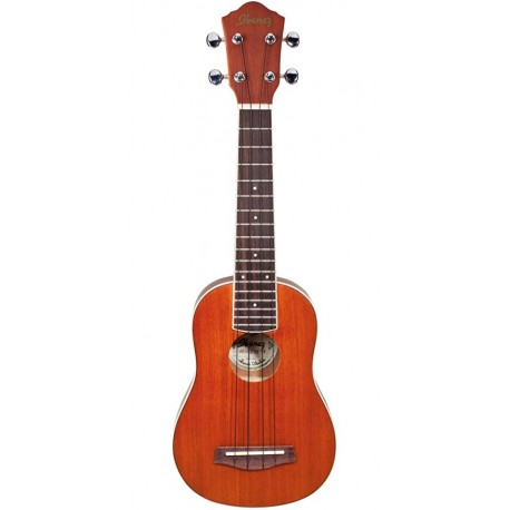 Ukulele Soprano Ibanez C/Afinador IUKS5-CasadelMusico-Instrumentos Musicales