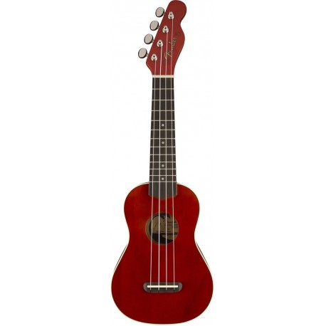 Ukulele Fender Veince Soprano Ukulele Cereza 0971610590-CasadelMusico-Instrumentos Musicales