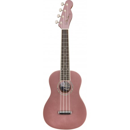 Ukulele Fender Zuma Clasico Concert Rosa-CasadelMusico-Instrumentos Musicales