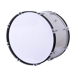 Tambora De Marcha Lm Drums 24x12 Blanca-CasadelMusico-Instrumentos Musicales