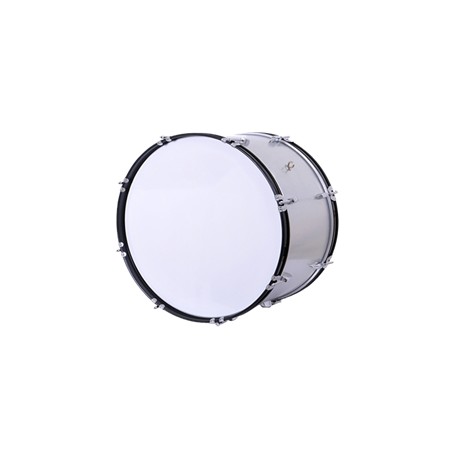 Tambora De Marcha Lm Drums 24x12 Blanca-CasadelMusico-Instrumentos Musicales