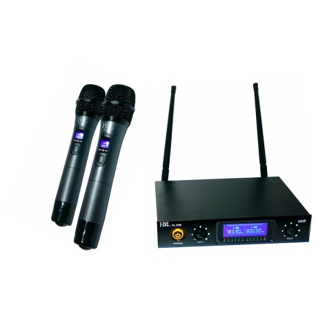 HL-22M Sistema Inalámbrico Doble de Mano Digital HIGH LINE-CasadelMusico-