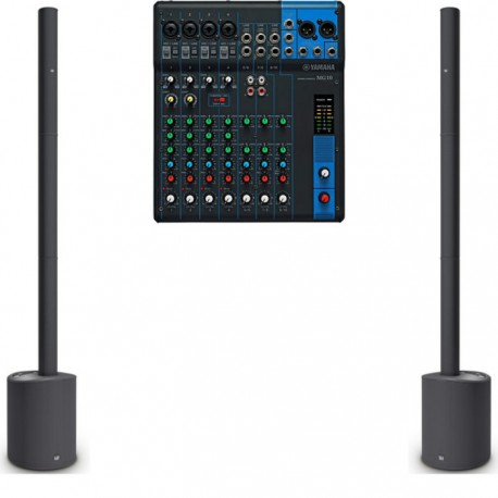 Sistema de Audio Maui 5 y Mezcladora MG10 Yamaha-CasadelMusico-