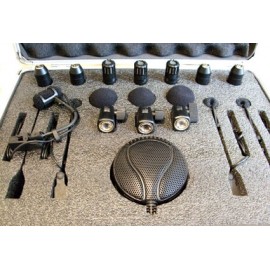 Set de Micrófono para Batería Superlux 8 piezas con estuche-CasadelMusico-