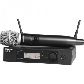Sistema inalámbrico GLXD24R/SM86 montable en rack con SM86-CasadelMusico-