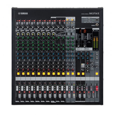 Mezcladora MGP16X Yamaha de 16 canales (conexión iPad o iPhone)-CasadelMusico-
