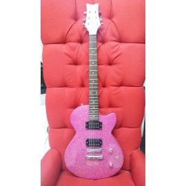 Guitarra. Electrica. Daisy rock candy rosa atomic 4 pastillas-CasadelMusico-Outlet (De Remate)