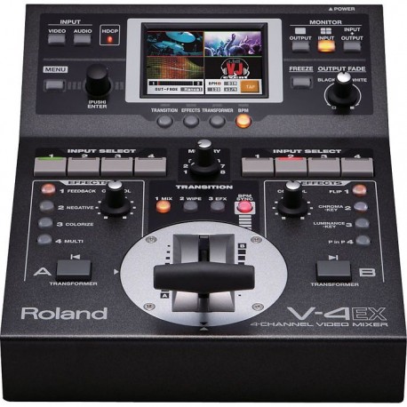 Mezcladora de Video Roland V-4EX con efectos-CasadelMusico-