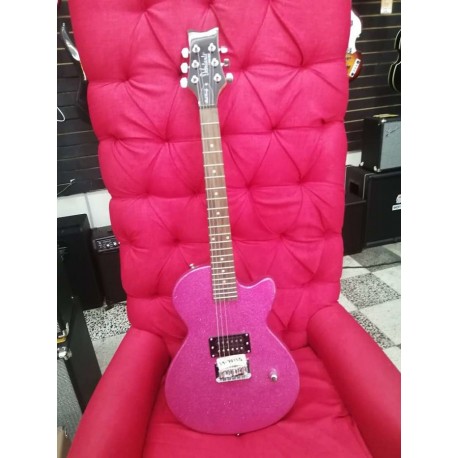 Guitarra Electrica Rock candy rosa atomic.-CasadelMusico-Outlet (De Remate)