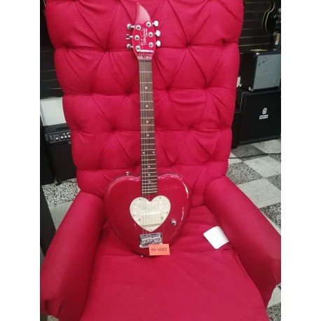 Guitara Electrica Daisy f. Corazon c. Rosa-CasadelMusico-Outlet (De Remate)