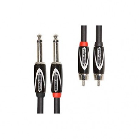 Cable Dual Plug a RCA Roland RCC-10-2R28 de 3 metros-CasadelMusico-Accesorios y Souevenirs