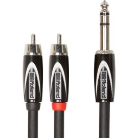 Cable Dos RCA a Plug Roland RCC-10-TR2R de 3 metros-CasadelMusico-Accesorios y Souevenirs