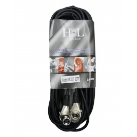 MC017 30FT Cable XLR a XLR Escuadra De 10 Metros HIGH LINE-CasadelMusico-Accesorios y Souevenirs