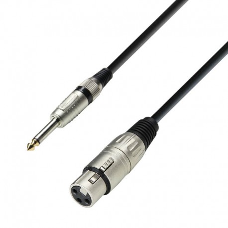 Cable XLR Hembra a Plug 6.3mm Mono 6 metros-CasadelMusico-Accesorios y Souevenirs