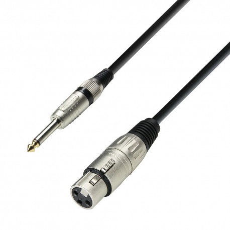 Cable XLR Hembra a Plug 6.3mm Mono 10 metros-CasadelMusico-Accesorios y Souevenirs