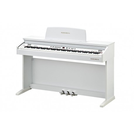 Piano con base Kurzweil KA130 color Blanco-CasadelMusico-Pianos