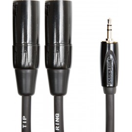 Cable Roland serie Black (cable inserción) conector TRS-CasadelMusico-Accesorios y Souevenirs
