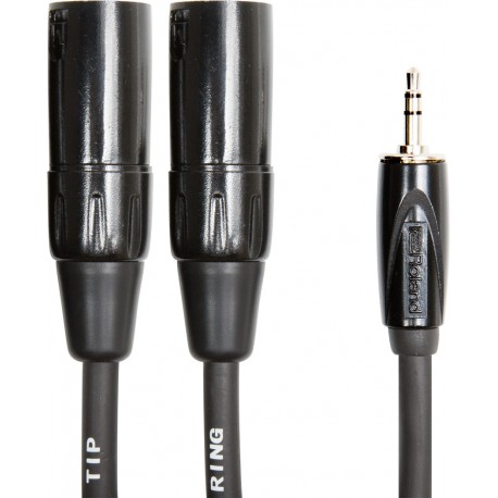 Cable Roland serie Black (cable inserción) conector TRS-CasadelMusico-Accesorios y Souevenirs