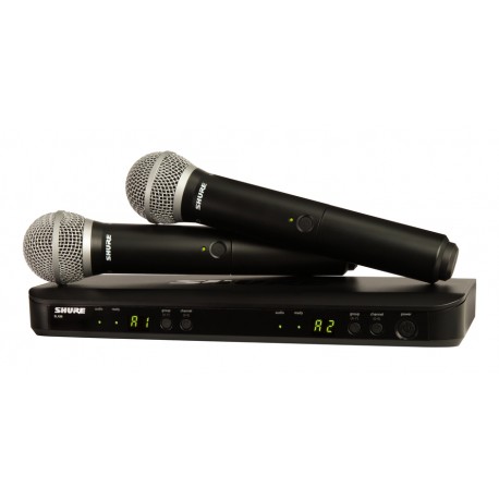 Microfono Inalambrico Shure BLX288/PG58-CasadelMusico-