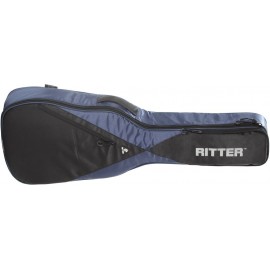 Funda Ritter Para Bajo Rgp5-B/Nbk Azul Marino-Negro-CasadelMusico-Guitarras  y  Bajos