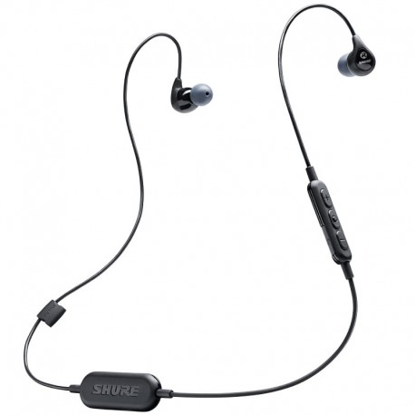 Shure SE112-BT1 Audífonos In-Ear Inalámbricos, Color Negro-CasadelMusico-Audio y Video