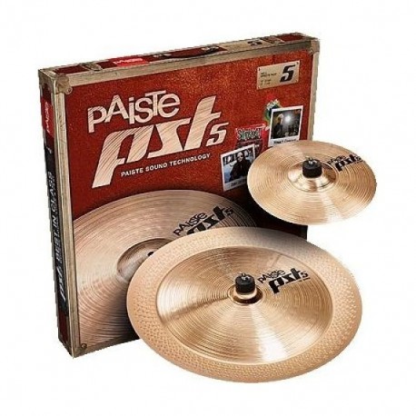 Paquete de platillos Paiste PST5-CasadelMusico-Instrumentos Musicales