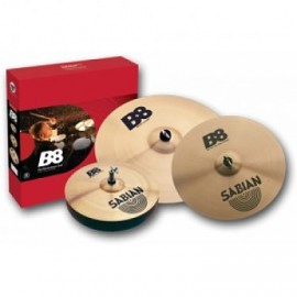 Paquete de Platillos Sabian B8 14, 16 y 20 pulgadas  45003X-CasadelMusico-Instrumentos Musicales