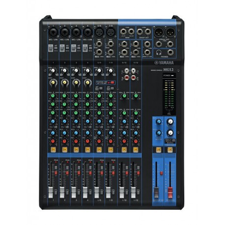 Mezcladora 12 canales Yamaha MG12-CasadelMusico-