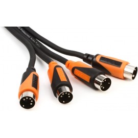 Cable Roland serie Black MIDI cable dual (doble) 3 mts.-CasadelMusico-Accesorios y Souevenirs