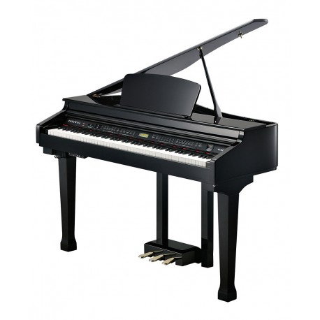 Piano de Cola Kurzweil KAG100 acabado negro brillante-CasadelMusico-Pianos