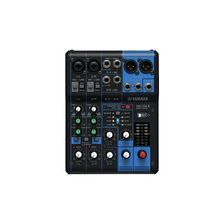 MG06X  Mezcladora MG 6 Yamaha-CasadelMusico-