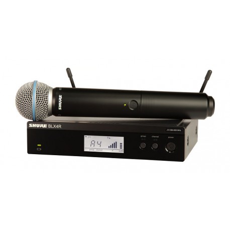 Microfono Inalambrico Shure BLX24R/B58 (RACK)-CasadelMusico-