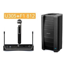 Sistema inalambrico LD Systems U305 de mano + BAFLE BOSE 812 Flexible Array Loudspeaker-CasadelMusico-Audio y Video