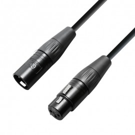 Cable Adam Hall Premium XLR a XLR 5 metros-CasadelMusico-Accesorios y Souevenirs