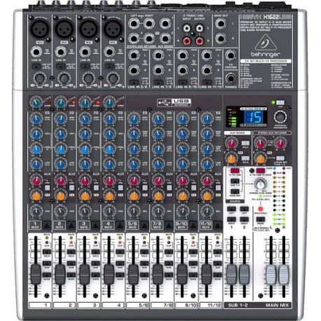 Mezcladora 16 canales Behringer X1622USB-CasadelMusico-