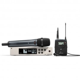 Sistema de microfonia inalámbrico Sennheiser lavalier y mano EW100G4-ME2/835-S-CasadelMusico-
