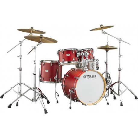 Bateria Yamaha Tour Custom color Rojo Candy Apple-CasadelMusico-Instrumentos Musicales